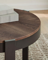 Horizon Hills Brown/Black Table, Set of 3 by Ashley at Eve Furniture