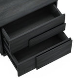 Horizon Nightstand in Charcoal Grey by Manhattan Comfort at Eve Furniture