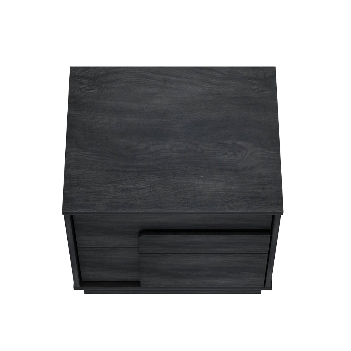 Horizon Nightstand in Charcoal Grey by Manhattan Comfort at Eve Furniture