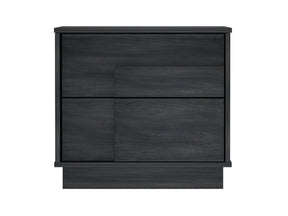 Horizon Nightstand in Charcoal Grey by Manhattan Comfort at Eve Furniture