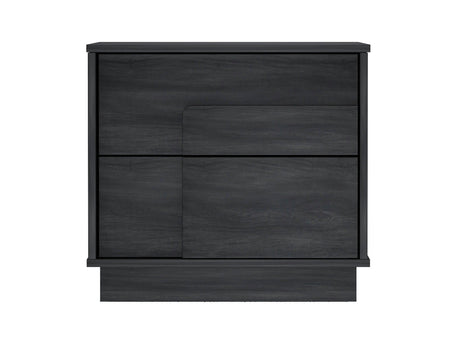 Horizon Nightstand in Charcoal Grey by Manhattan Comfort at Eve Furniture