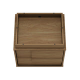 Horizon Nightstand in Maple by Manhattan Comfort at Eve Furniture
