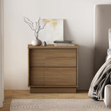 Horizon Nightstand in Maple by Manhattan Comfort at Eve Furniture
