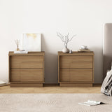 Horizon Nightstand in Maple (set of 2) by Manhattan Comfort at Eve Furniture
