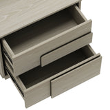 Horizon Nightstand in Whitewashed Oak by Manhattan Comfort at Eve Furniture