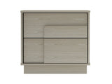 Horizon Nightstand in Whitewashed Oak by Manhattan Comfort at Eve Furniture