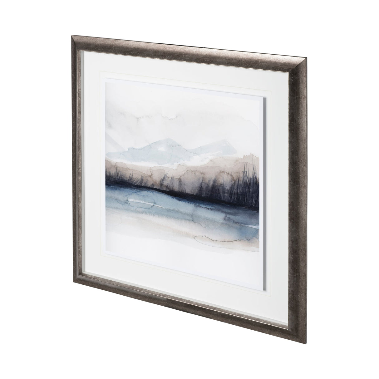 Horizon Shadow I by Grace Popp a Hand Embellished Textured Framed Art Print Matted under Glass by Mercana at Eve Furniture