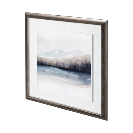 Horizon Shadow I by Grace Popp a Hand Embellished Textured Framed Art Print Matted under Glass by Mercana at Eve Furniture