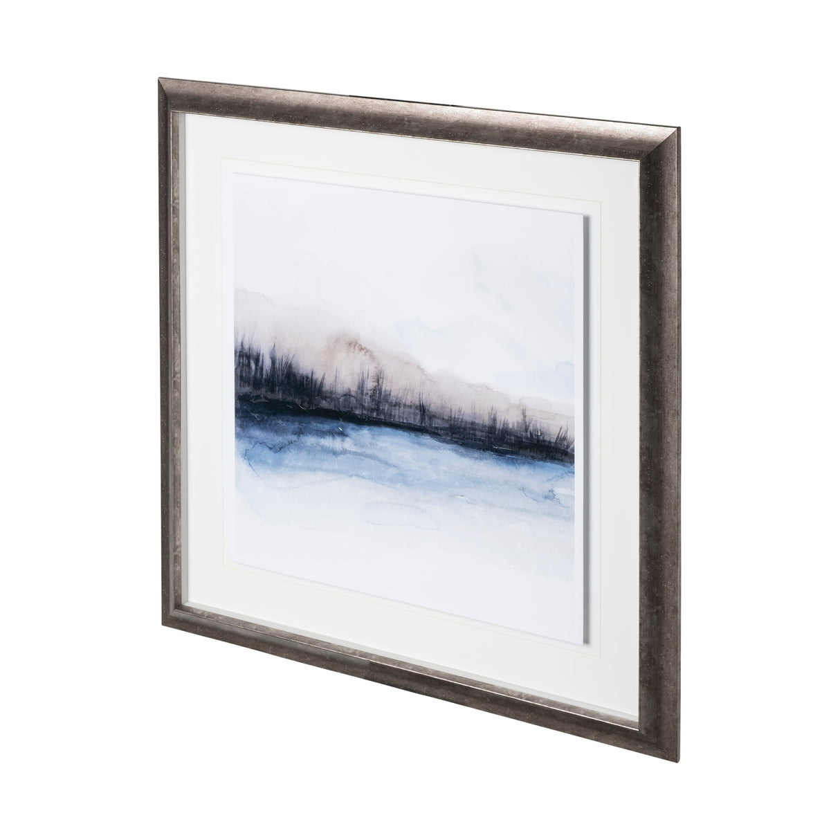 Horizon Shadow II by Grace Popp a Hand Embellished Textured Framed Art Print Matted under Glass by Mercana at Eve Furniture