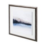 Horizon Shadow II by Grace Popp a Hand Embellished Textured Framed Art Print Matted under Glass by Mercana at Eve Furniture