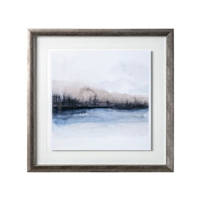 Horizon Shadow II by Grace Popp a Hand Embellished Textured Framed Art Print Matted under Glass by Mercana at Eve Furniture