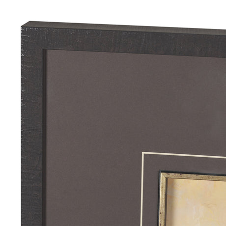 Horizon's Glow by Mercana Studio Hand-Embellished Textured Framed Artwork Matted under Glass by Mercana at Eve Furniture