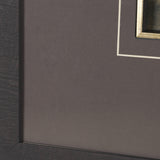 Horizon's Glow by Mercana Studio Hand-Embellished Textured Framed Artwork Matted under Glass by Mercana at Eve Furniture