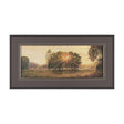 Horizon's Glow by Mercana Studio Hand-Embellished Textured Framed Artwork Matted under Glass by Mercana at Eve Furniture