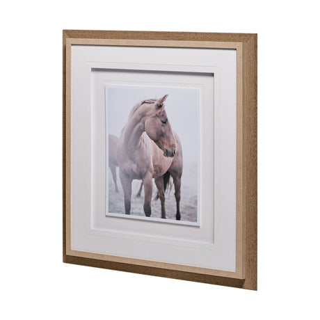 Horse 9 by Chris Dunker a Framed Photo Art Print Matted under Glass by Mercana at Eve Furniture