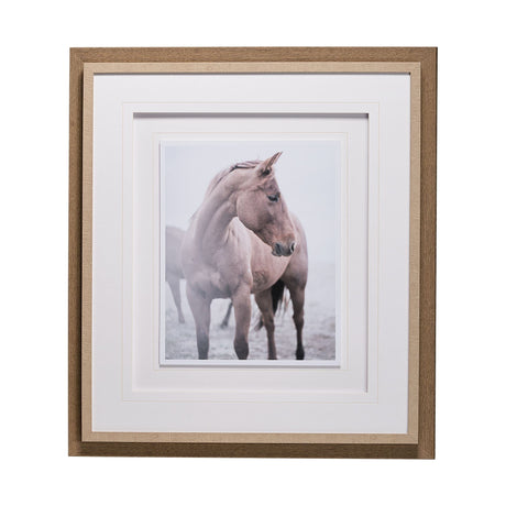 Horse 9 by Chris Dunker a Framed Photo Art Print Matted under Glass by Mercana at Eve Furniture
