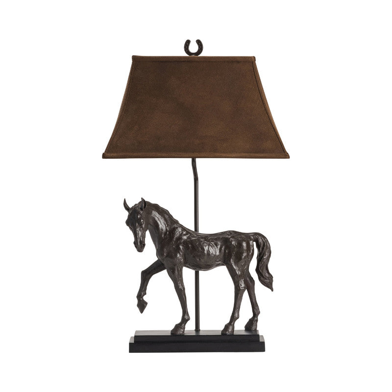 Horse Creek Bronze Table Lamp by Crestview at Eve Furniture