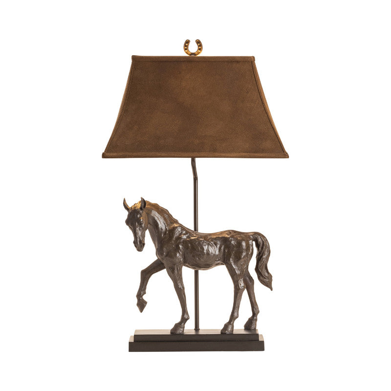 Horse Creek Bronze Table Lamp by Crestview at Eve Furniture