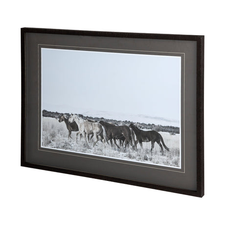 Horse Fort Ranch 12 by Dunker a Framed Photo Art Print Matted under Glass by Mercana at Eve Furniture