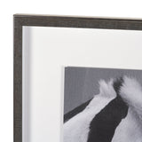 Horse Harmony - Nuzzle by Laura Warren a Hand Embellished Framed Photo Art Print Matted under Glass by Mercana at Eve Furniture