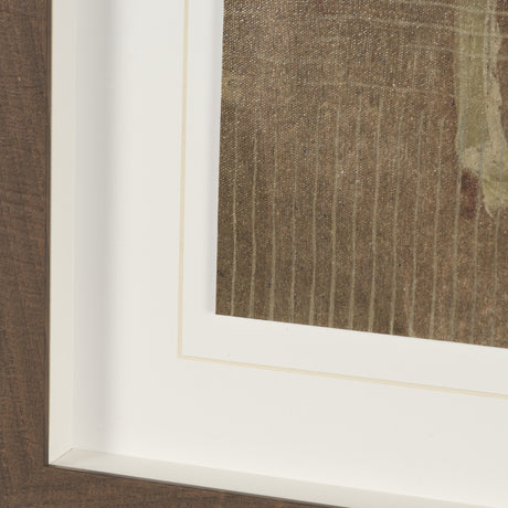 Horse Herd by Mercana Studio Hand-Embellished Textured Framed Artwork Matted under Glass by Mercana at Eve Furniture