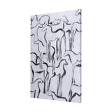 Horse Herd I by Mercana Studio a Hand Embellished Textured Canvas by Mercana at Eve Furniture
