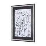 Horse Herd I by Mercana Studio a Hand Embellished Textured Framed Art Print by Mercana at Eve Furniture