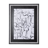 Horse Herd I by Mercana Studio a Hand Embellished Textured Framed Art Print by Mercana at Eve Furniture