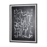 Horse Herd II by Mercana Studio a Hand Embellished Textured Framed Art Print by Mercana at Eve Furniture