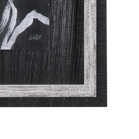 Horse Herd II by Mercana Studio a Hand Embellished Textured Framed Art Print by Mercana at Eve Furniture