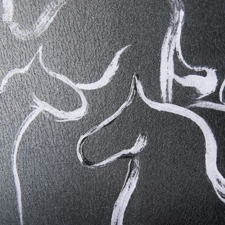 Horse Herd II by Mercana Studio a Hand Embellished Textured Framed Art Print by Mercana at Eve Furniture