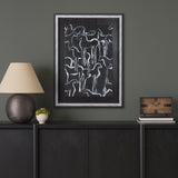 Horse Herd II by Mercana Studio a Hand Embellished Textured Framed Art Print by Mercana at Eve Furniture