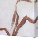 Horse Herd III by Mercana Studio a Hand Embellished Textured Canvas by Mercana at Eve Furniture
