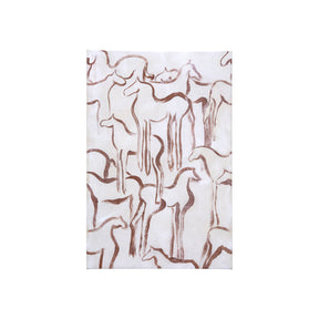 Horse Herd III by Mercana Studio a Hand Embellished Textured Canvas by Mercana at Eve Furniture