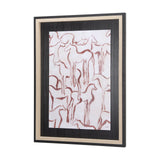 Horse Herd III by Mercana Studio a Hand Embellished Textured Framed Art Print by Mercana at Eve Furniture