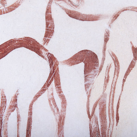 Horse Herd III by Mercana Studio a Hand Embellished Textured Framed Art Print by Mercana at Eve Furniture