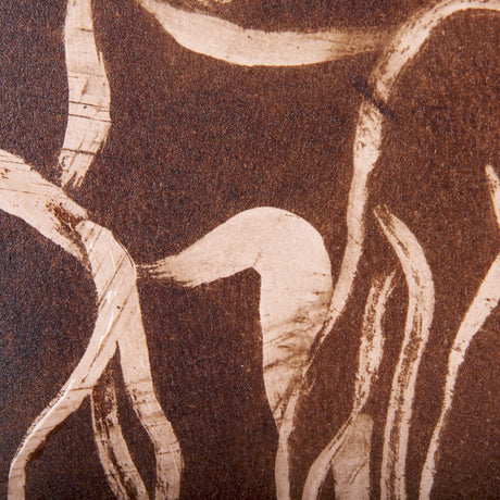Horse Herd IV by Mercana Studio a Hand Embellished Textured Framed Art Print by Mercana at Eve Furniture