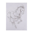 Horse I by Mercana Studio a Hand Embellished Textured Canvas by Mercana at Eve Furniture