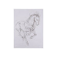 Horse I by Mercana Studio a Hand Embellished Textured Canvas by Mercana at Eve Furniture