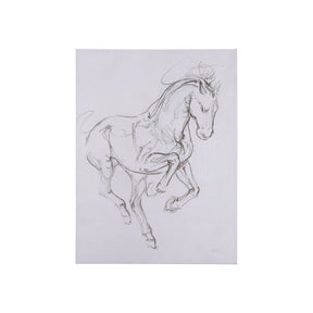 Horse I by Mercana Studio a Hand Embellished Textured Canvas by Mercana at Eve Furniture