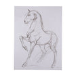 Horse II by Mercana Studio a Hand Embellished Textured Canvas by Mercana at Eve Furniture