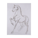 Horse II by Mercana Studio a Hand Embellished Textured Canvas by Mercana at Eve Furniture