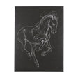 Horse III by Mercana Studio a Hand Embellished Textured Canvas by Mercana at Eve Furniture