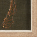 Horse III Olive by Mercana Studio a Hand Embellished Textured Framed Art Print by Mercana at Eve Furniture
