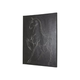 Horse IV by Mercana Studio a Hand Embellished Textured Canvas by Mercana at Eve Furniture