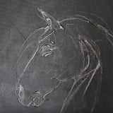Horse IV by Mercana Studio a Hand Embellished Textured Canvas by Mercana at Eve Furniture