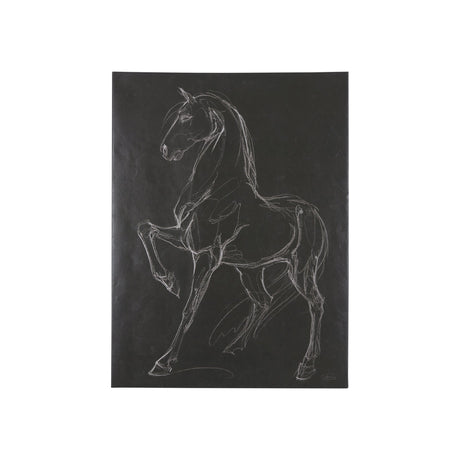 Horse IV by Mercana Studio a Hand Embellished Textured Canvas by Mercana at Eve Furniture