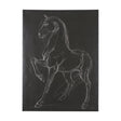 Horse IV by Mercana Studio a Hand Embellished Textured Canvas by Mercana at Eve Furniture