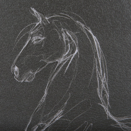 Horse IV by Mercana Studio a Hand Embellished Textured Framed Art Print Matted under Glass by Mercana at Eve Furniture