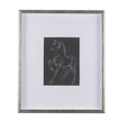 Horse IV by Mercana Studio a Hand Embellished Textured Framed Art Print Matted under Glass by Mercana at Eve Furniture